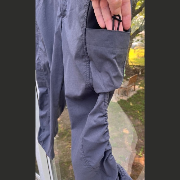 Title Nine Recycled Clamber 2.0 Hiking Capris in Indigo Blue Women's Size 12 - Picture 5 of 11